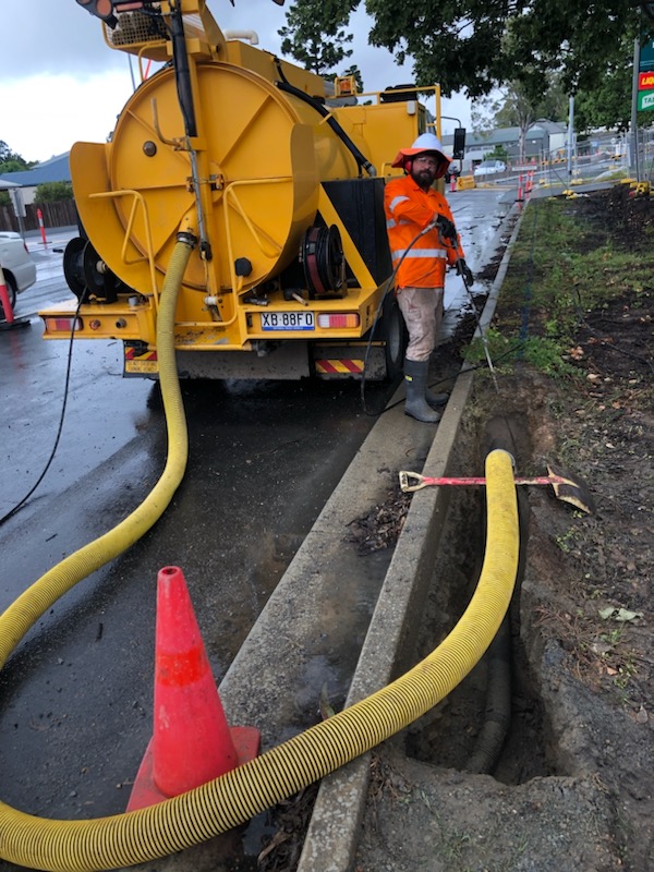 Non-destructive digging for electrical installation Gold Coast