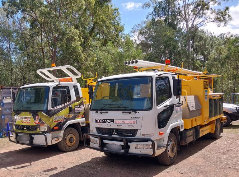 Vacuum excavation trucks for hire