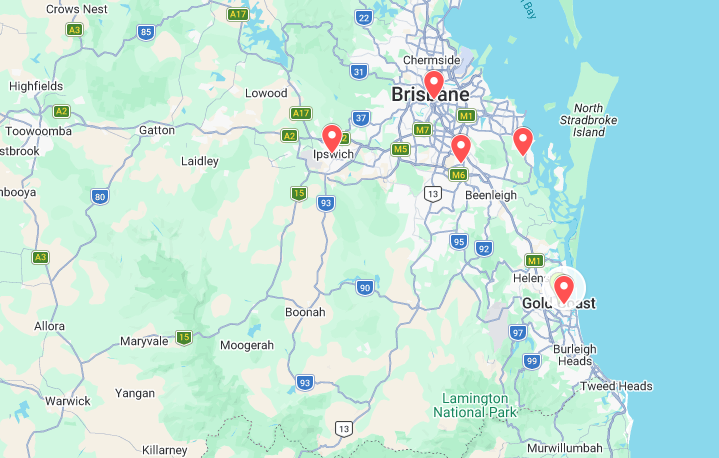 Top Vac Service Areas